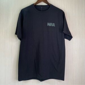 NWT NRA Men’s Short Sleeve Don’t Tread On Me Black T-Shirt Size Large